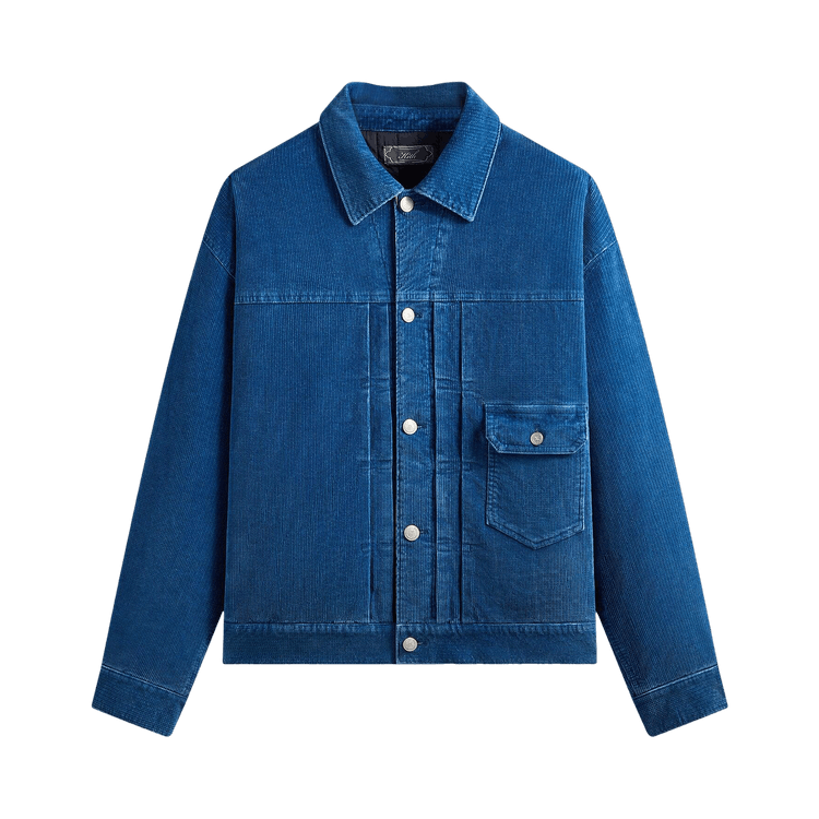 Kith Indigo Cord Alonzo Jacket "Cyanotype"