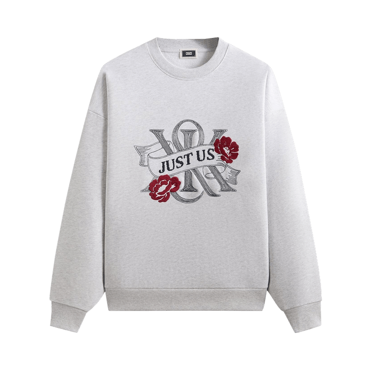 Kith Just Us Crewneck "Light Heather Grey"