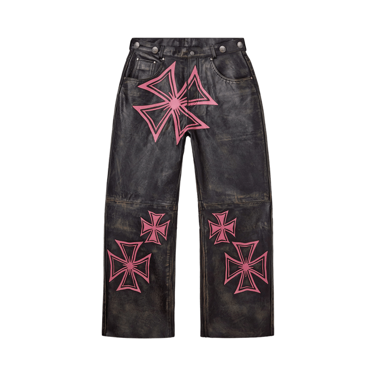 Vale Forever Leather Croxxx Denim "Black/Pink"