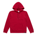 Courrèges Embroidered Snapped Hoodie "Red"