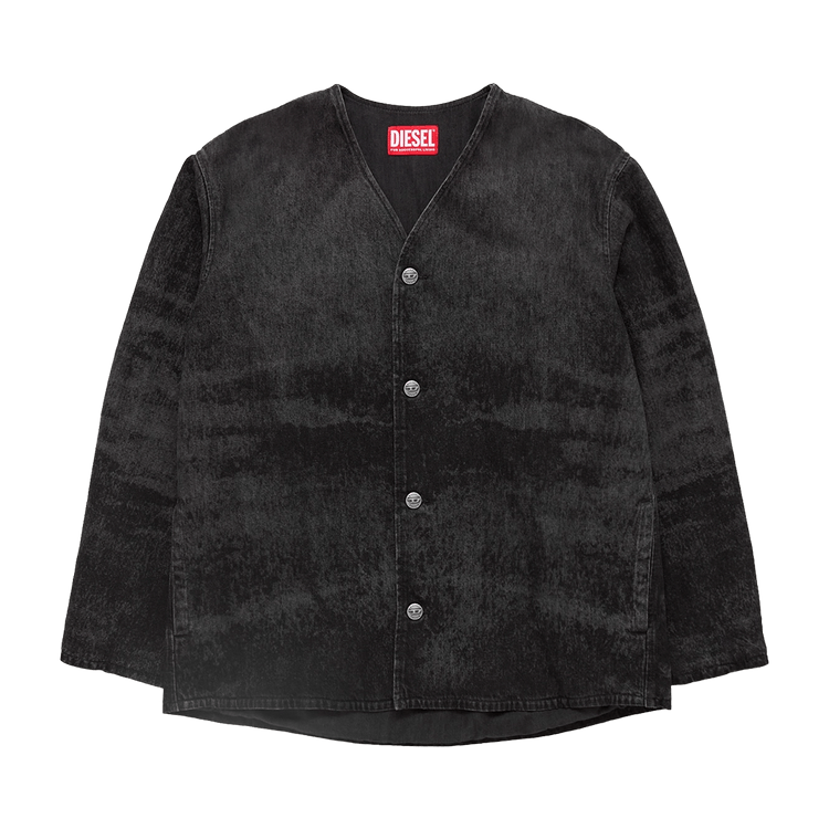Diesel Denim Cardigan Jacket "Black"