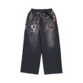 Doublet Embroidered Chain Sweatpants "Black"