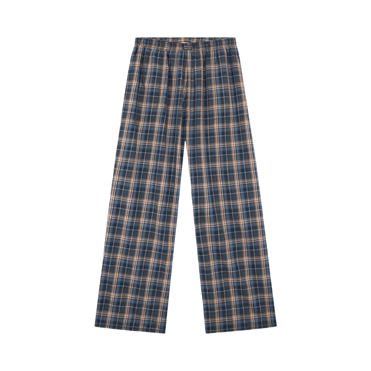 ERL Plaid Lounge Pants "Blue"