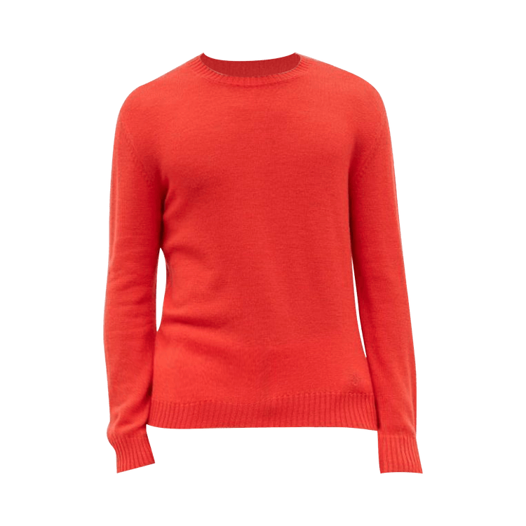 Jil Sander Crewneck Sweater "Red"