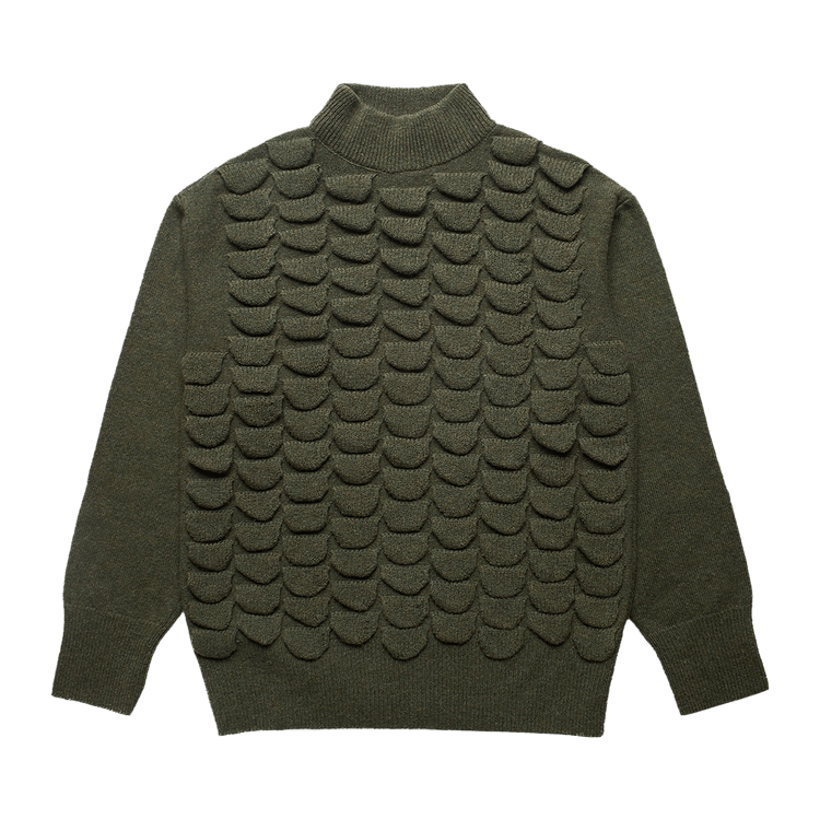 Namacheko Shetland Feather Crewneck "Black"