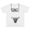 VAQUERA Trompe L"Oeil Tall Tee "White'