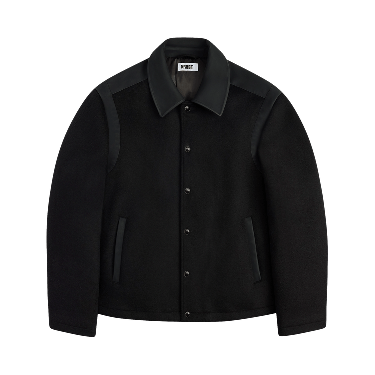 KROST Mercer Varsity Jacket "Black"