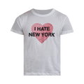 VAQUERA I Hate NY T-Shirt "White"