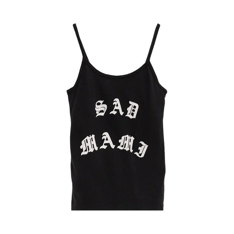 Willy Chavarria Sad Mami Cholita Tank "Black"