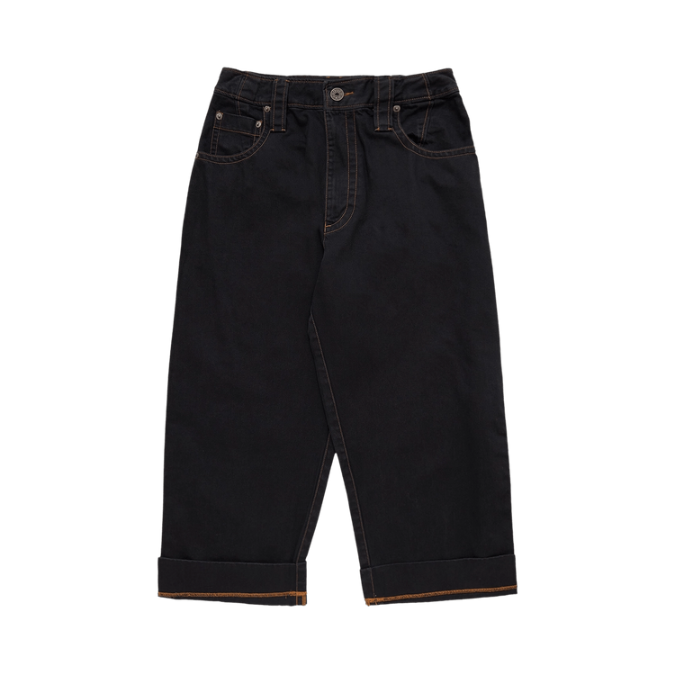 VAQUERA Wide Leg Baby Jeans "Black"