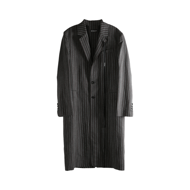 Ann Demeulemeester BAAF Straight Tailored Coat "Black/White/Red"