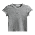 Alexander Wang Baby Ringer Tee "Washed Alloy"