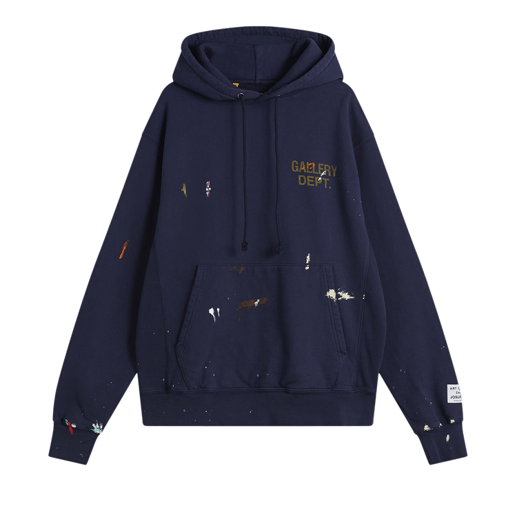 Gallery Dept. GD Paint Logo Hoodie "Vintage Navy"