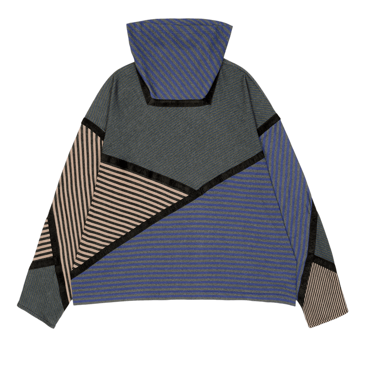 Kiko Kostadinov Raday Short Jersey Top "Blue/Grey"