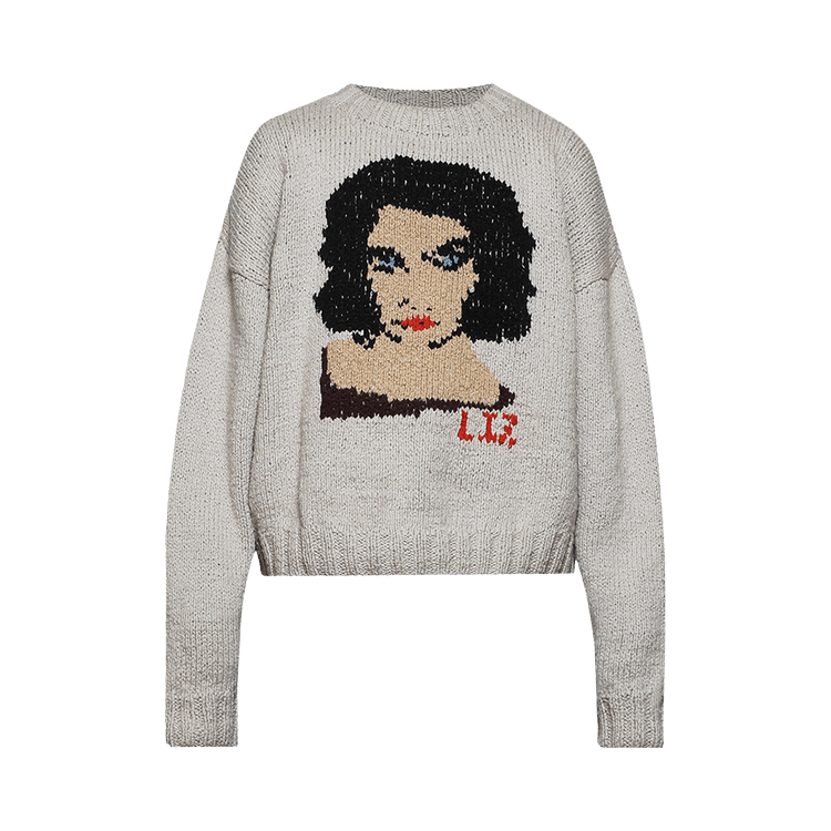 Paly Hollywood Liz Hand Knit Sweater "Grey"