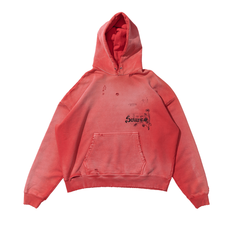 Paly Hollywood Source Family Hooded Sweatshirt "Red"