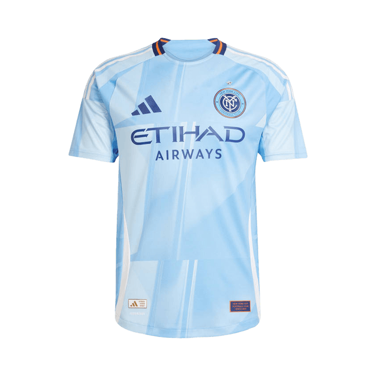 Adidas New York City FC 25/26 Home Authentic Jersey "Bahia Light Blue"