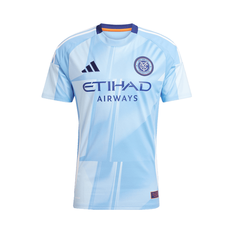 Adidas New York City FC 25/26 Home Jersey "Bahia Light Blue"