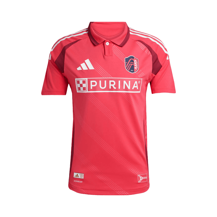 Adidas St. Louis CITY SC 25/26 Home Authentic Jersey "Power Pink"
