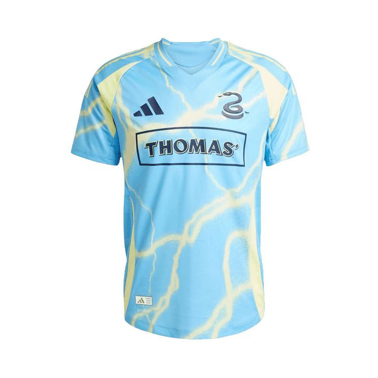 Adidas Philadelphia Union 25/26 Away Authentic Jersey "Semi Blue Burst"