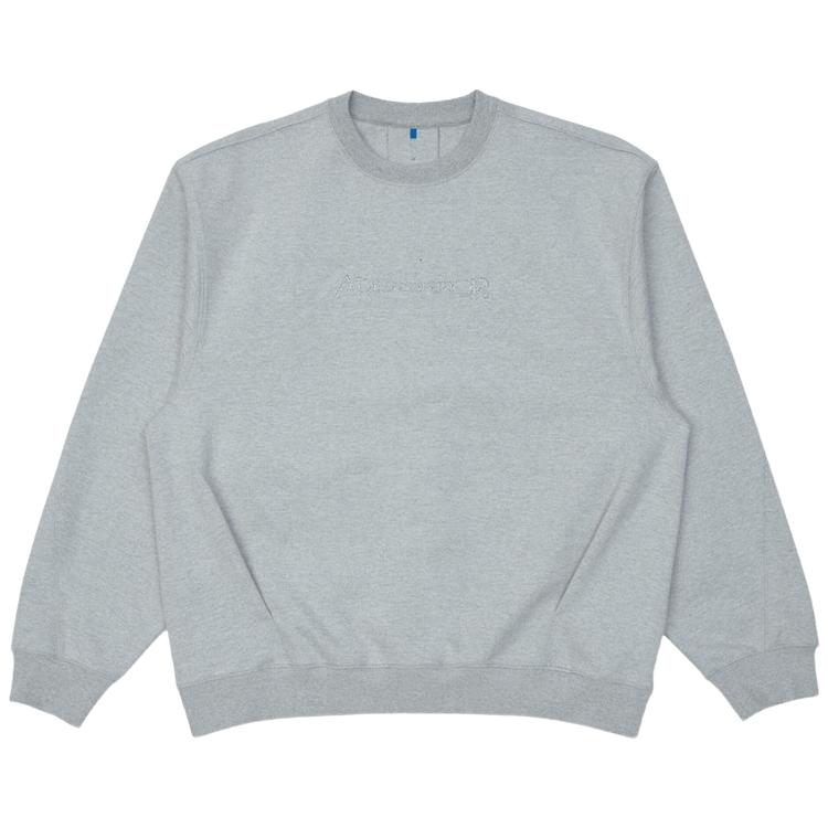 Ader Error Pleated Detail Sweatshirt "Grey"