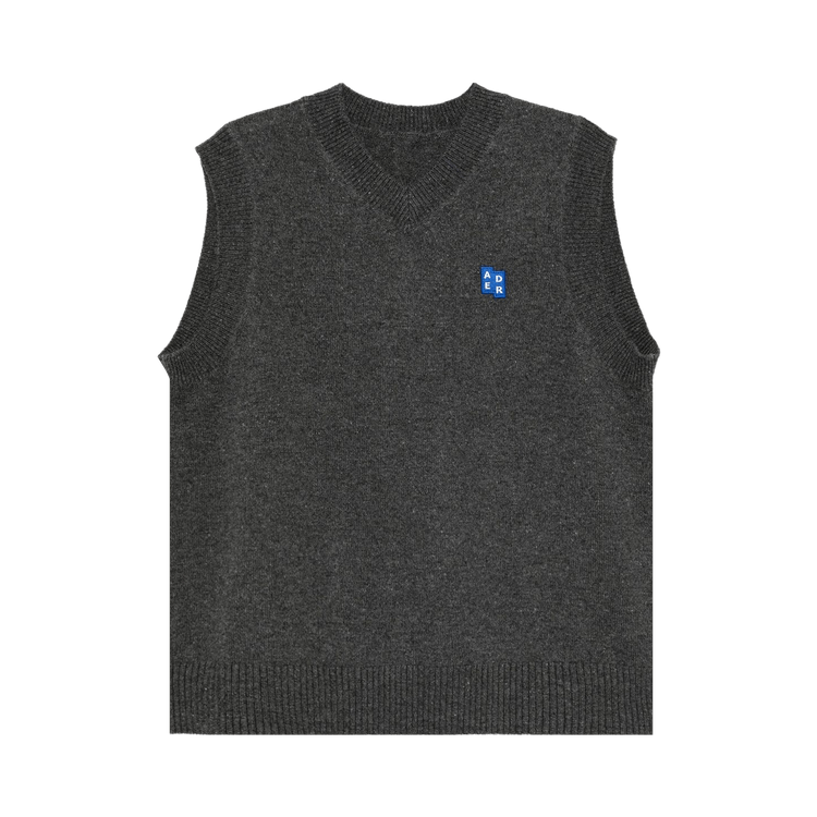 Ader Error Knitted Vest "Charcoal"