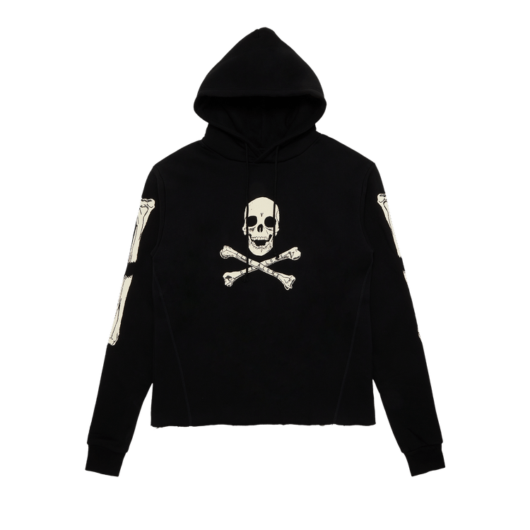 Vlone Skull & Bones Hoodie "Black"