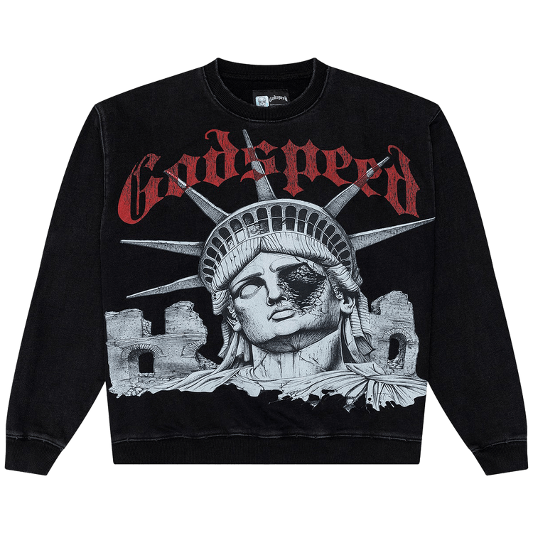 Godspeed R.O.M.E Sweatshirt "Black Wash"