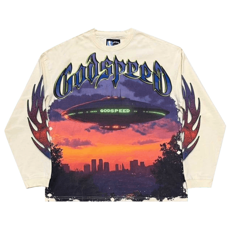 Godspeed U.A.P Long-Sleeve T-Shirt "Bone"