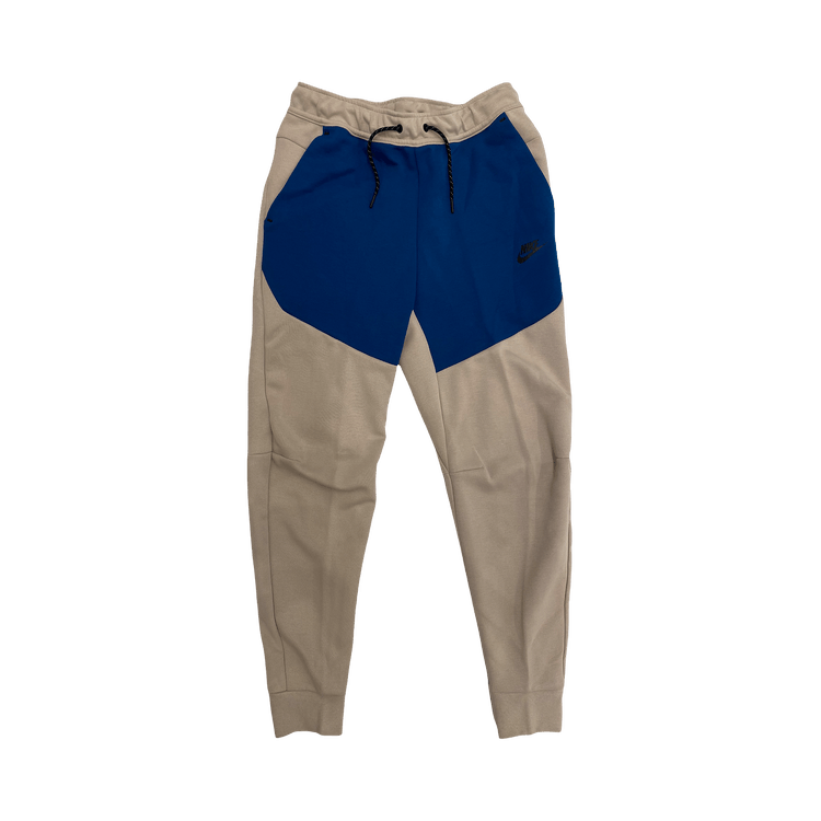 Nike Tech Fleece Joggers "Beige/Blue"