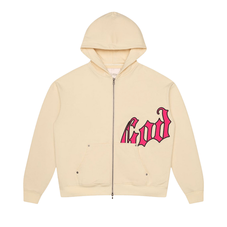 Godspeed OG Logo Sweatsuit "Bone/Pink"