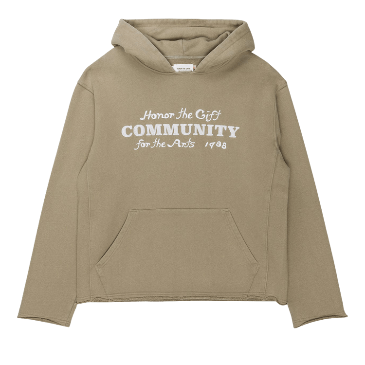 Honor The Gift Oil Vintage Hoodie "Pebble"