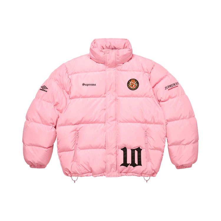 Supreme x Umbro Down Puffer Jacket "Pink"