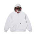 Supreme Reversible Work Zip Up Hooded Sweatshirt "Ash Grey"