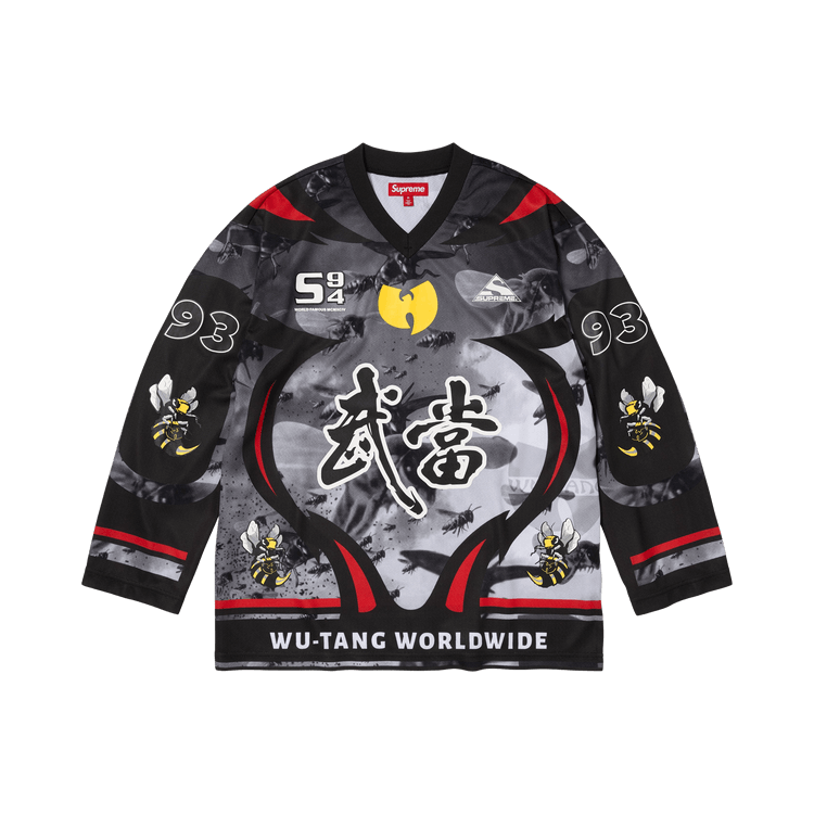 Supreme x Wu-Tang Clan Hockey Jersey "Black"