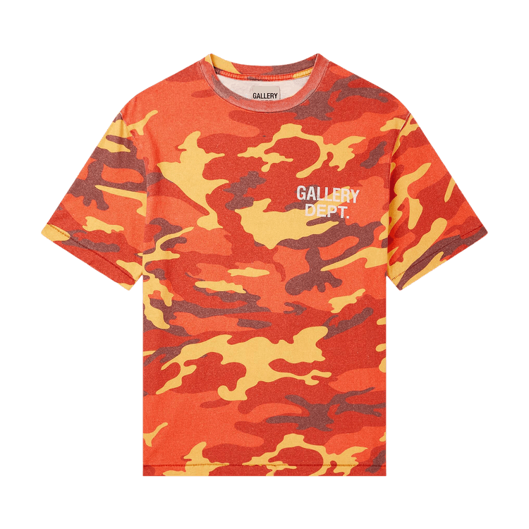 Gallery Dept. Souvenir Tee "Orange Camo"