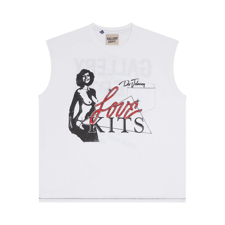 Gallery Dept. x Doc Johnson Love Kits Sleeveless Tee "Clean White"