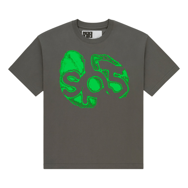 Sp5der Fingerprint Tee "Charcoal"