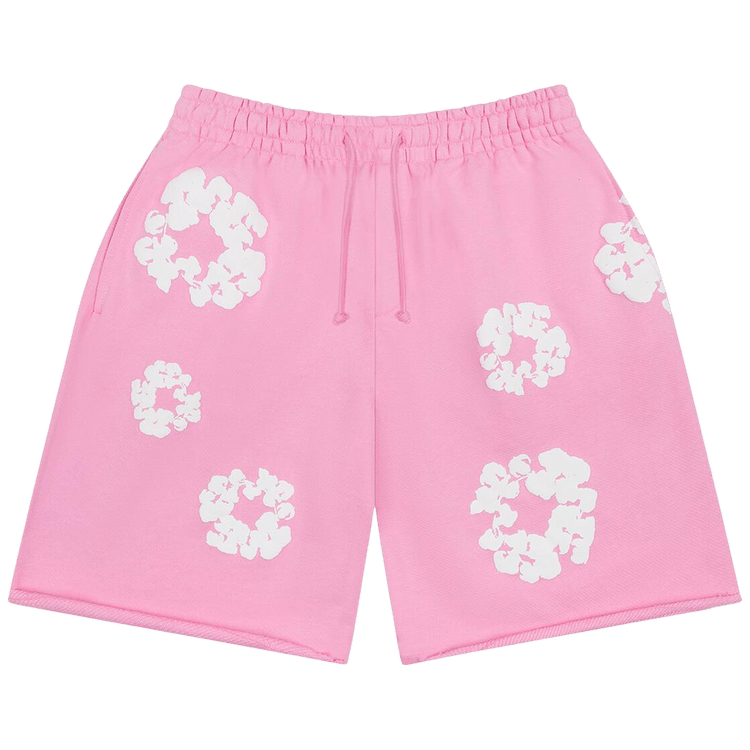 Denim Tears Cotton Wreath Sweatshorts "Pink"