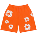 Denim Tears Cotton Wreath Sweatshorts "Orange"