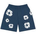 Denim Tears Cotton Wreath Sweatshorts "Navy"