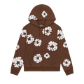 Denim Tears Cotton Wreath Zip Hoodie "Brown"