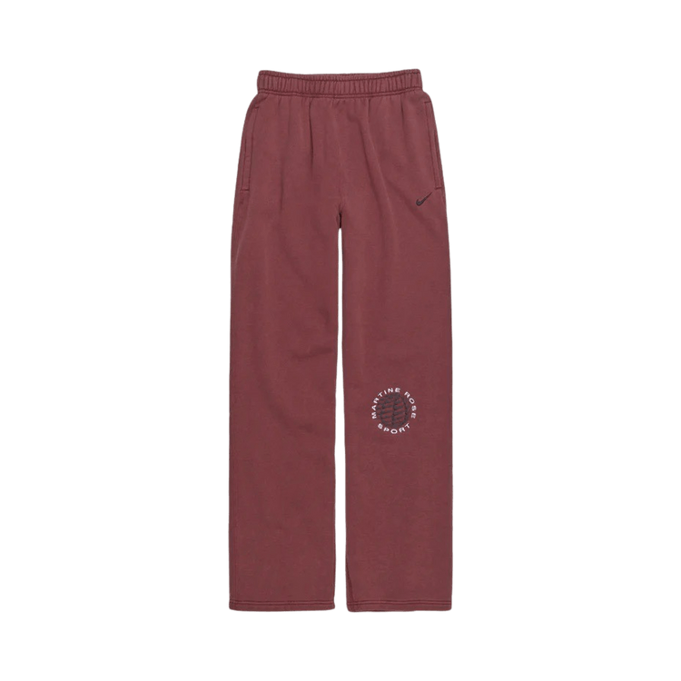 Nike x Martine Rose Fleece Pants "Team Crimson"