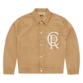 Corteiz Crest Chainstitch Denim Trucker "Tan"