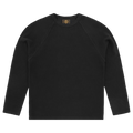 Corteiz Star Raglan Waffle Thermal "Black"