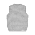 Corteiz Hand Embroidered Knit Vest "Grey"