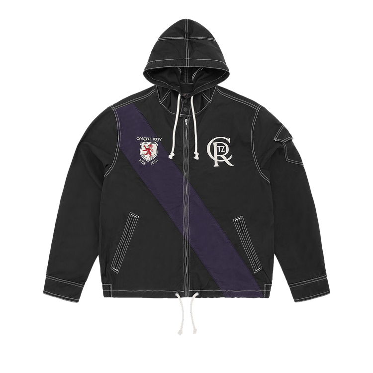 Corteiz Shield Crest Twill Jacket "Black"