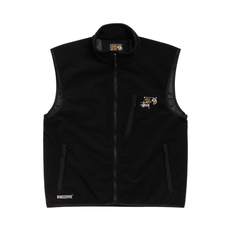 Stussy x Mountain Hardwear Windstopper Vest "Black"