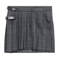 Balenciaga Pleated Mini Skirt "Grey"