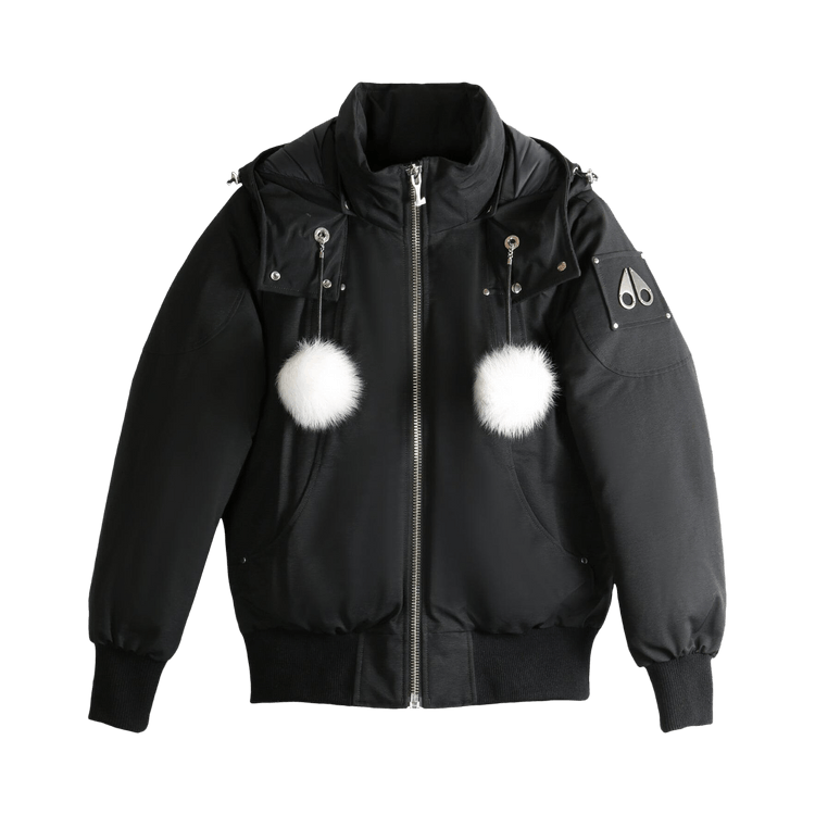 Moose Knuckles Debbie Bomber "Black"
